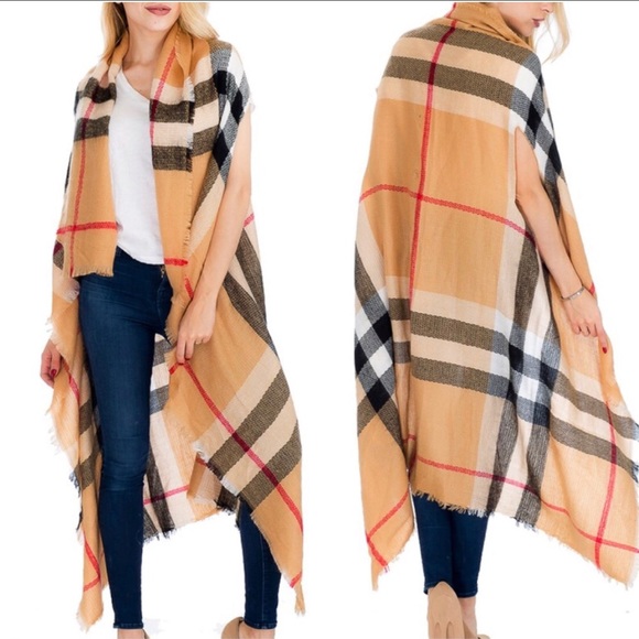 ONLY 1 LEFT🎉HOST PICK🎉5🌟Rated Long Plaid Vest - Picture 3 of 6